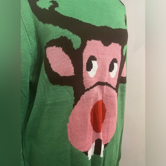 TIPSEY ELVES SWEATER SZ LARGE NWT UGLY CHRISTMAS SWEATER - Picture 2 of 3